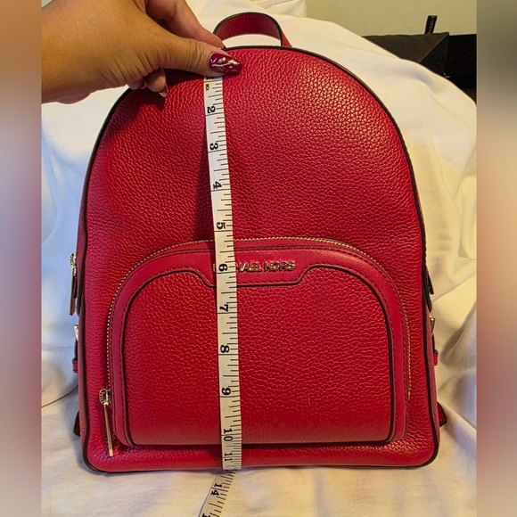 Michael Kors Cherry Red Backpack with Gold Hardware - Brand New - Picture 5 of 7
